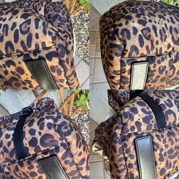 Dolce & Gabbana DG Leo XL Leopard Nylon Sicily Crossbody - Picture 13 of 15